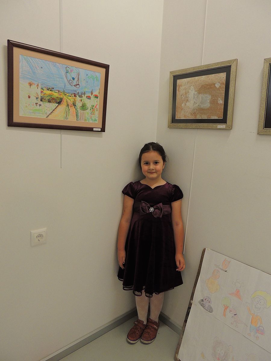 Çocuk İçin Resim Sergisi Hatayda