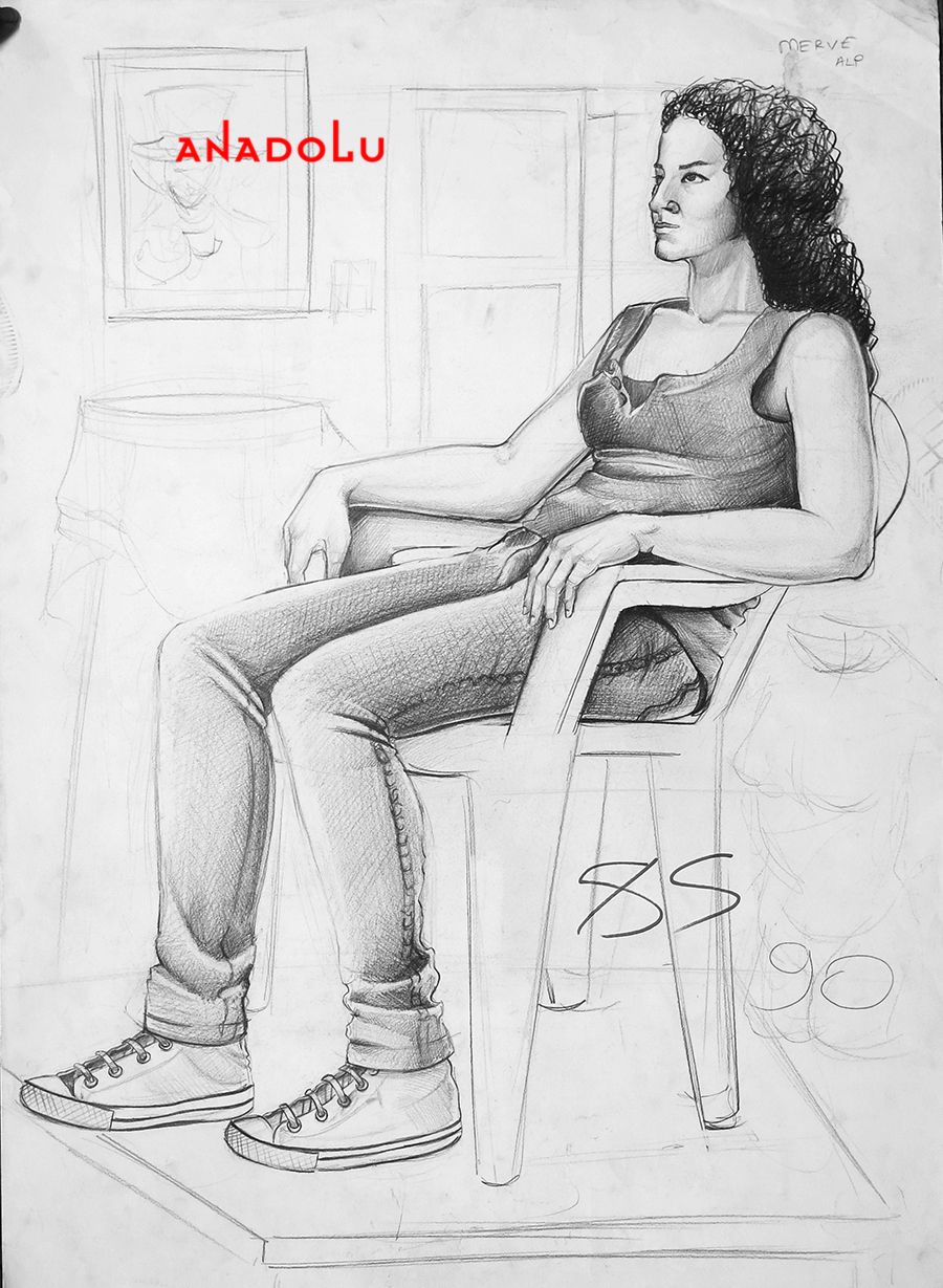 Güzel Sanat Eğitim Fakülteleri Çizim Örnekleri Hatayda
