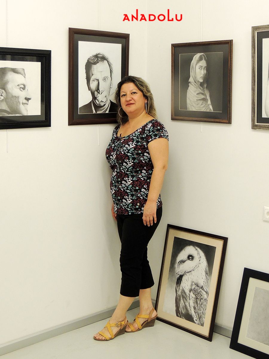 Hobi Dersleri Alanların Çizim Sergisi Hatayda