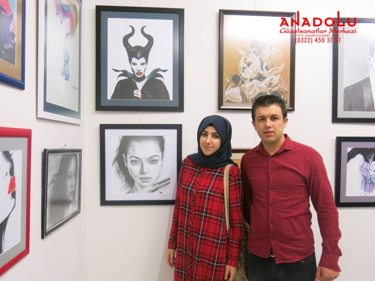 Anadolu Güzel Sanatlarda Resim Sergisi Hatayda