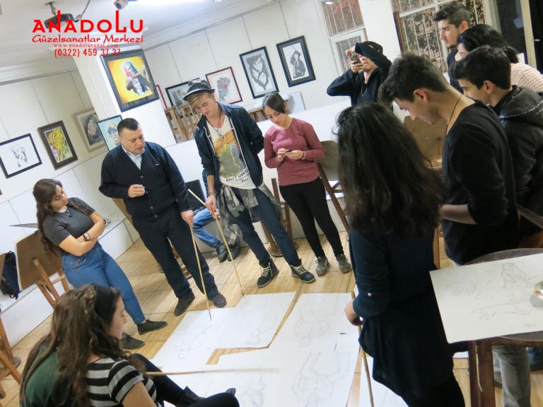 Güzel Sanatlar Fakülteleri İçin Yetenek Kursları Hatayda