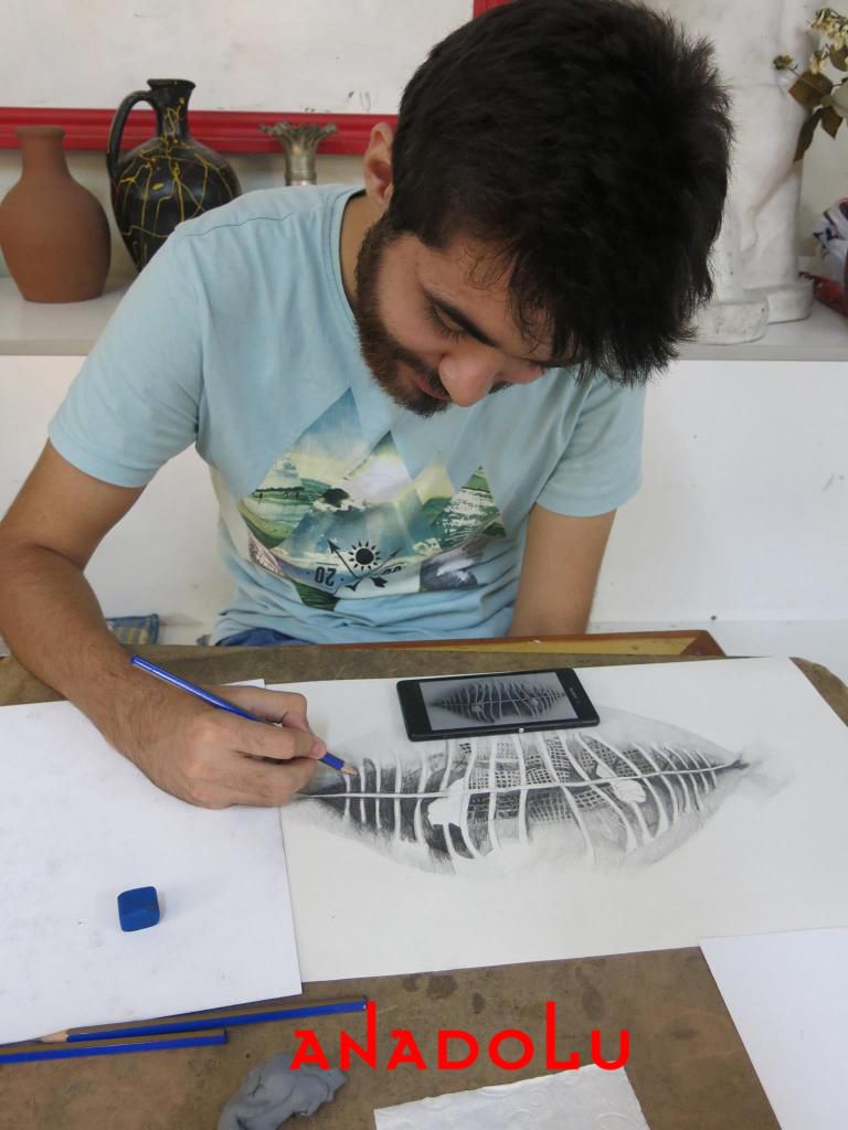 Hobi Grubu Karakalem Çalışmaları Hatay