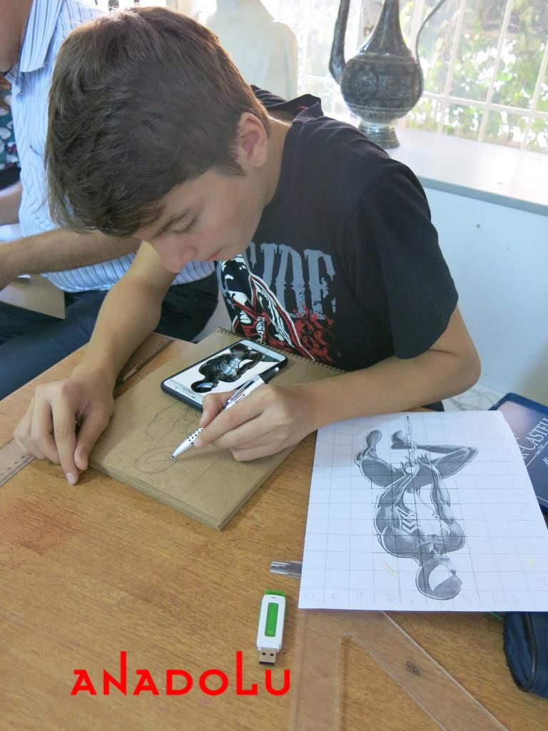 Karakalem Spiderman Çizimi Dersleri Hatayda