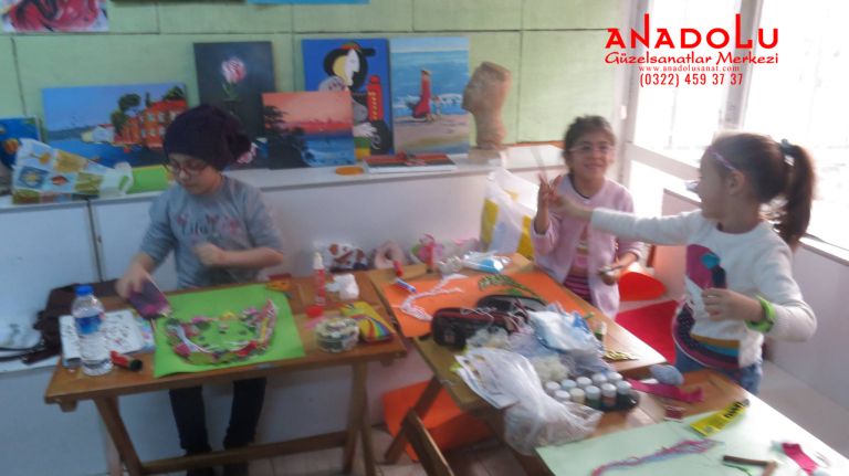 Hatayda Çocuklar İçin Yaratıcı Kurslar