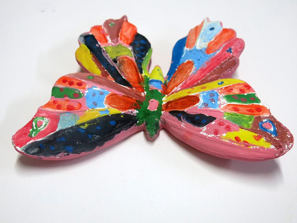 Hatay Çocuk Kelebek Boyaması