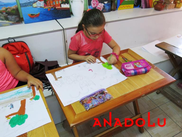 Çocuklar Yönelikler Güzel Sanatlar Kursu Hatayda