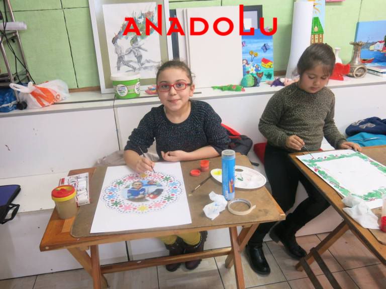 Hatayda Çocuklar İçin Güzel Çizim Eğitimleri